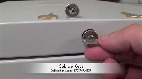 metal cabinet lock replacement instructions